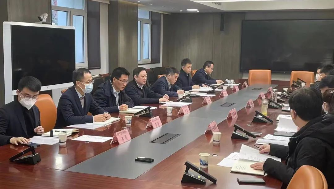 公司赴雁塔區(qū)政府登門(mén)拜訪(fǎng) 開(kāi)展業(yè)務(wù)座談